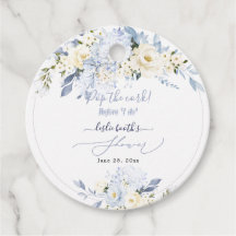 H2 Blue Hydrangea Creme Rose Brautparty