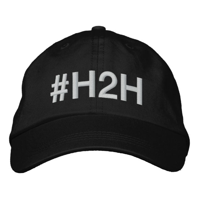 #H2H Baseball Cap Bestickte Baseballkappe (Vorderseite)