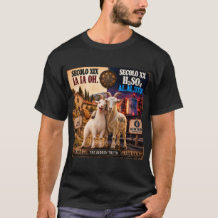 H2SO4 Ziege – Die verborgene Wahrheit T-Shirt