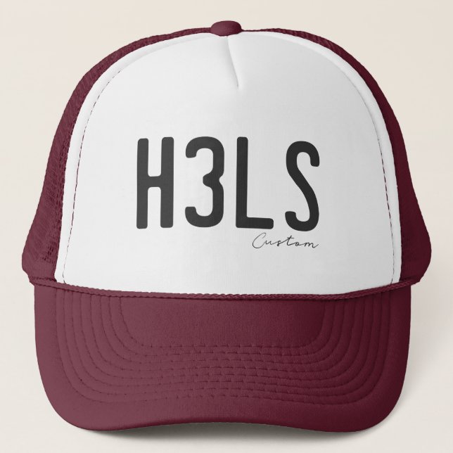 H3LS JA Fernlastfahrer-Kappe Truckerkappe (Vorderseite)