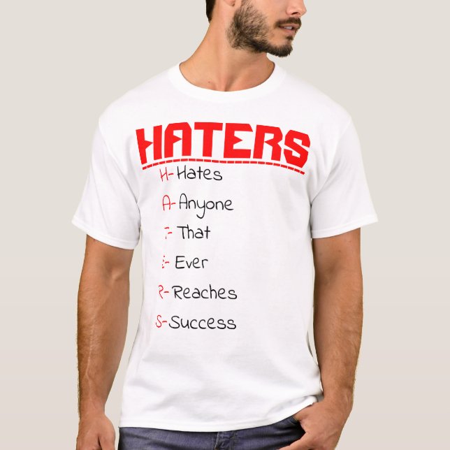 H-A-T-E-R-S T-Shirt (Vorderseite)