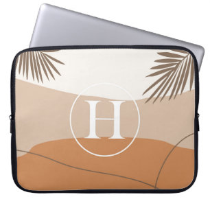 H - Anfangsbuchstabe H Abstract Design Laptopschutzhülle