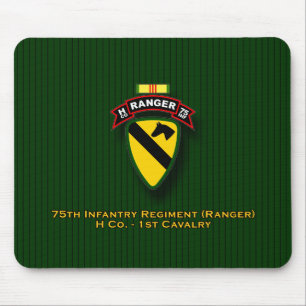 H Co, 75. Infanterie - Förster - 1. Cav - Vietnam Mousepad