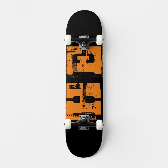 H E Skateboard (Vorderseite)