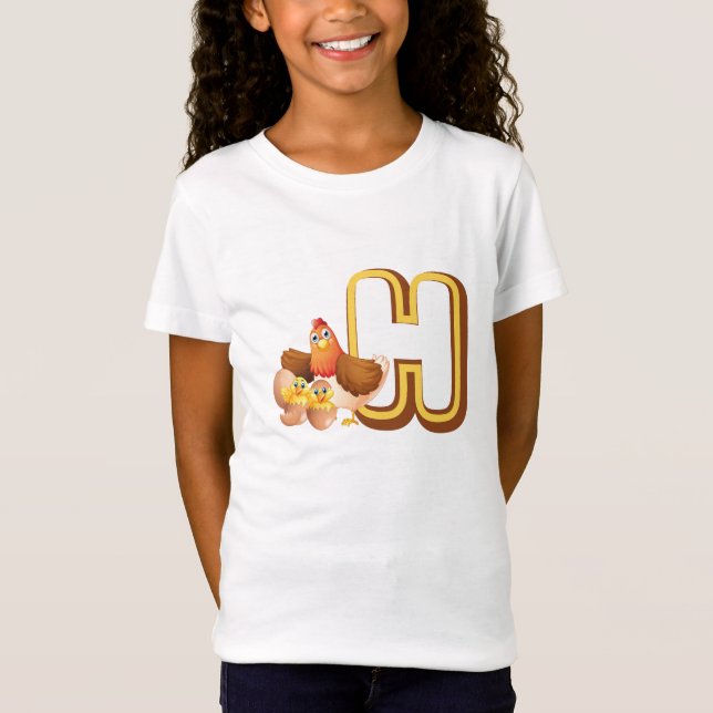 H for Hen T-Shirt (Vorderseite)
