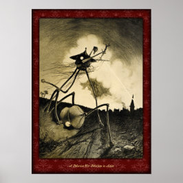 H G Wells War of the Worlds Poster 7