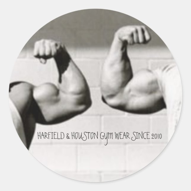 H&H-Aufkleber Runder Aufkleber (Vorderseite)