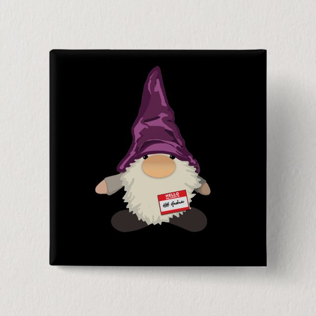 H.H. Gnolmes Knopf Button (Vorderseite)