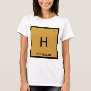 H - Himalaja-Katze Chemie Periodensystem Element T-Shirt