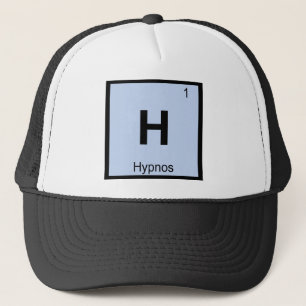 H - Hypnos Griechische Chemie Periodensystem Symbo Truckerkappe