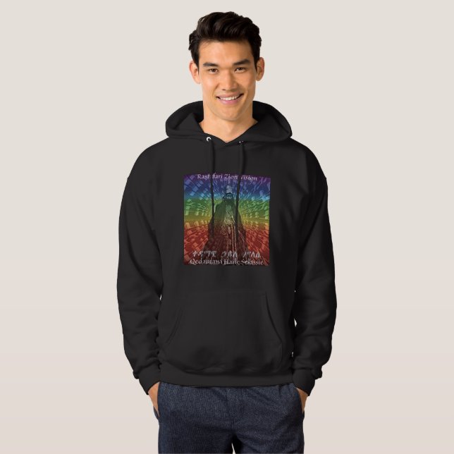 H.I.M. Haile Selassie I: Licht der Welt Hoodie (Vorne ganz)