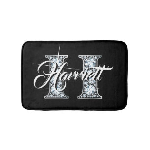 H Imitate Diamond Monogram Badematte
