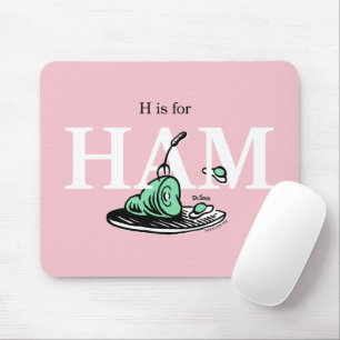 "H ist für HAM" Alphabet-Design Mousepad