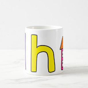 H ist für Haus Tasse