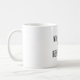 H ist für Head Keeper Kaffeetasse