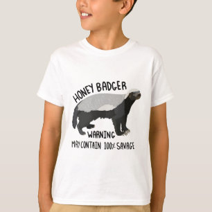 H ist für Honey Badger T-Shirt