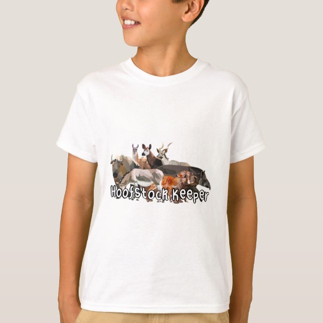 H ist für Hoofstock Keeper T-Shirt (Vorderseite)