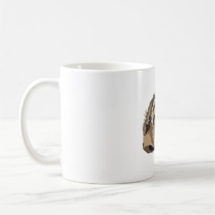 H ist für Igel Kaffeetasse