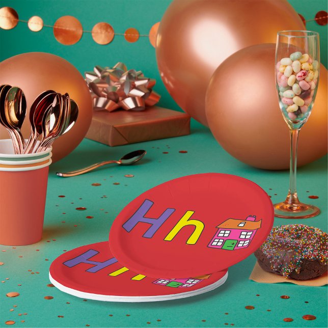 H ist für Teller von Hauspapier bestimmt (Von Creator hochgeladen)