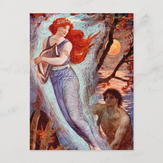 H J Ford Vintag Illustration Postkarte (Vorderseite)