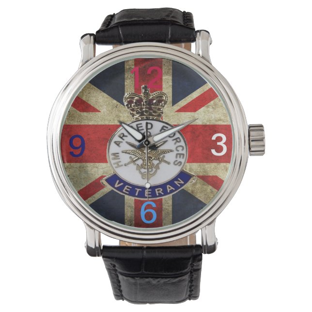 H.M. Armed Forces Veteran Watch Armbanduhr (Vorderseite)