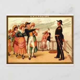 H.M.S. Pinavorderkopf Postkarte