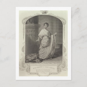 H. Marston as Marc Antony, Act III Scene 2, in Postkarte