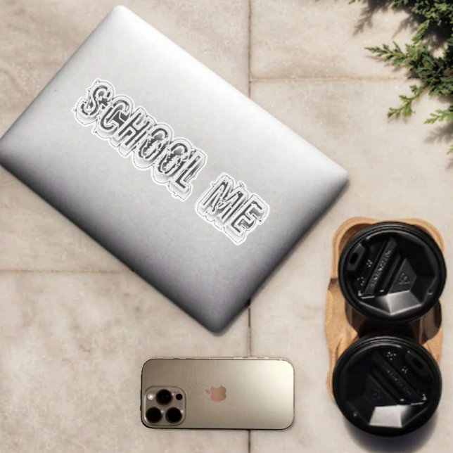 H. Metal Translucent-wht Aufkleber (Choose stickers with exciting designs, for your home, office, and school projects!)