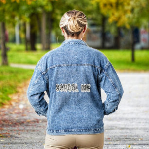 H. Metal Translucent-wht Jeansjacke