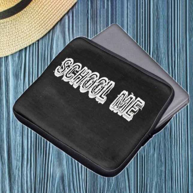 H. Metal Translucent-wht Laptopschutzhülle (Prepare yourself for the school year, with a customized, laptop sleeve cover!)