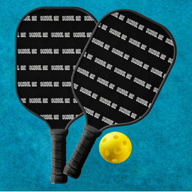 H. Metal Translucent-wht Pickleball Schläger (This H Metal Translucent-Wht Pickleball Paddle design, makes an Urban, Street statement!)