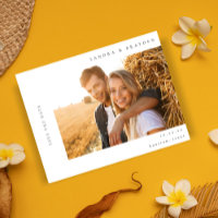 H MOD 2 Einfaches Foto Save the Date