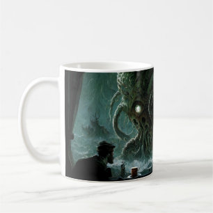 H.P. Lovecraft Kaffeekofferte Tasse