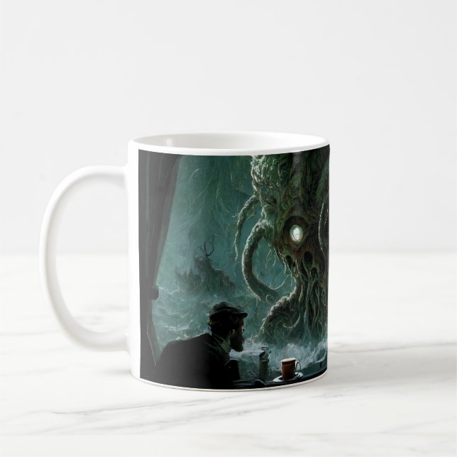 H.P. Lovecraft Kaffeekofferte Tasse (Links)