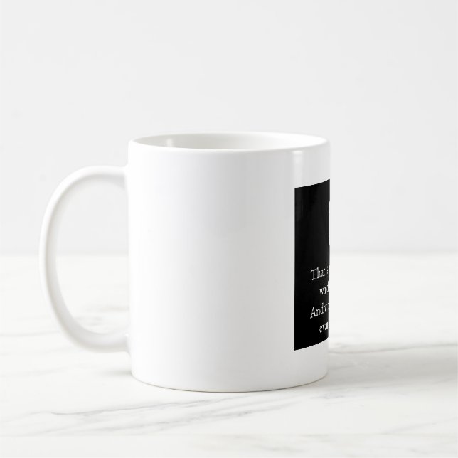 H.P. Lovecraft Necronomicon Mythos Call of Cthulhu Kaffeetasse (Links)