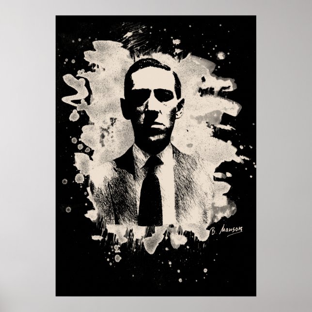 H. P. Lovecraft Tribute Poster (Vorne)