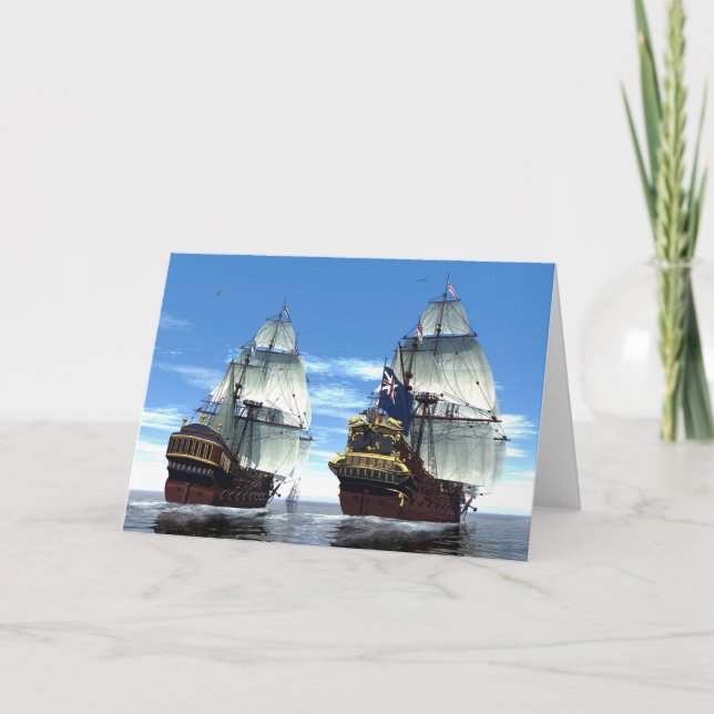 H S Prince William und Escort Karte (Vorderseite)