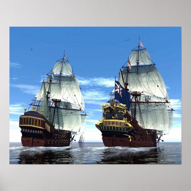 H S Prince William und Escort Poster (Vorne)