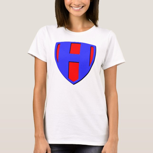 H T-Shirt (Vorderseite)