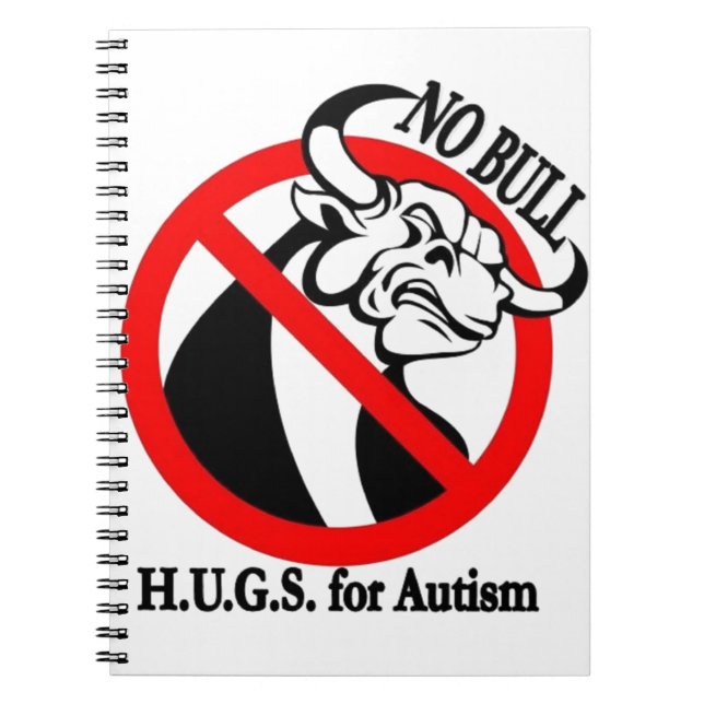 H.U.G.S. für Autismus Notizblock (Vorderseite)