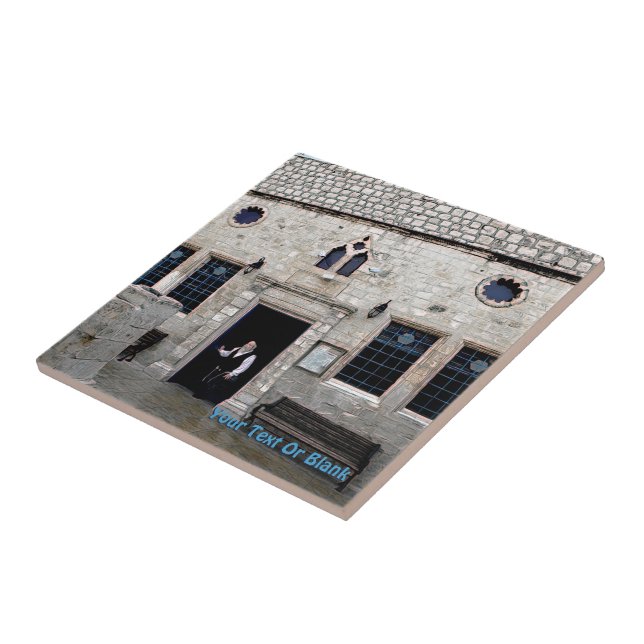 Ha-Ari Ashkenazi Shul - Tzfat Fliese (Seite)