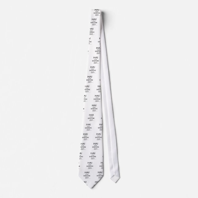 Ha Baritone Krawatte (Vorderseite)