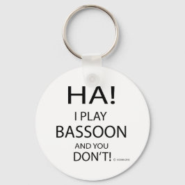 Ha Bassoon Schlüsselanhänger
