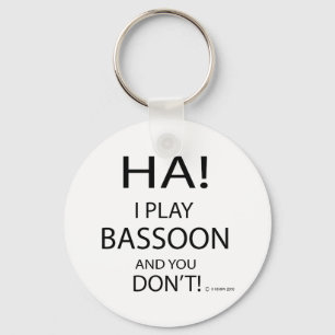 Ha Bassoon Schlüsselanhänger