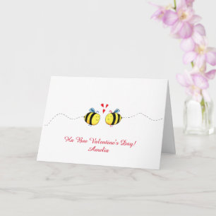 Ha Bee Valentine's Day Card Karte