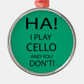 Ha Cello Ornament Aus Metall