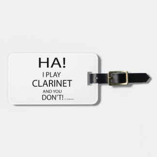 Ha Clarinet Gepäckanhänger
