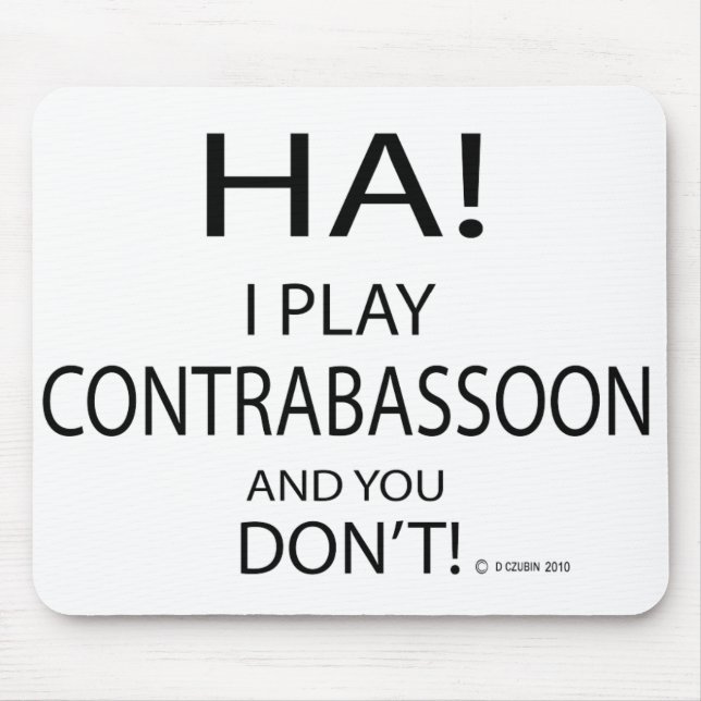 Ha Contrabassoon Mousepad (Vorne)