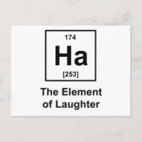 Ha, das Element des Lachen