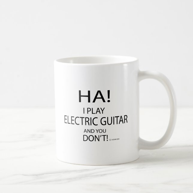 Ha Electric Guitar Kaffeetasse (Rechts)